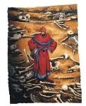 Ezekiel_37-The Valley of Dry Bones, Diane Shimon, Children's Illustrated Bible. Click to enlarge.